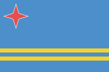 Country of Aruba Flag