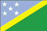 Country of Solomon Islands Flag