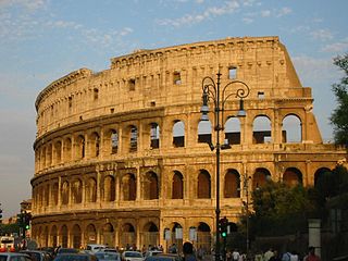 Photo of the Roman Colosseum