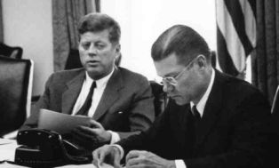 Kennedy planning for Cuban Missile Crisis