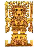 A god of the Inca
