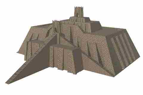 The Ziggurat of the city of Ur
