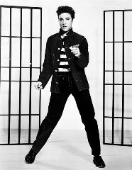 Elvis from the movie Jailhouse Rock