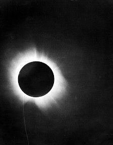 Picture of the eclipse of 1919