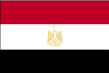 Country of Egypt Flag