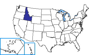 Location of Idaho State