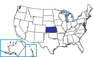 Location of Kansas State