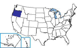 Location of Oregon State