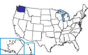 Location of Washington State