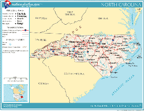 Atlas of North Carolina State