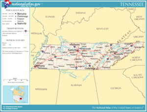 Atlas of Tennessee State