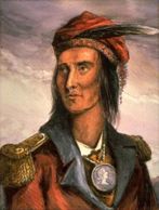 Tecumseh, leader of the Shawnee
