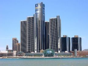 General Motors Headquarters in Downtown Detroit