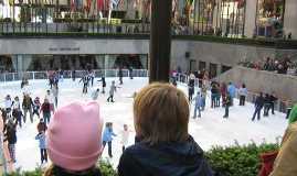 Skating rink at Rockefeller Center
