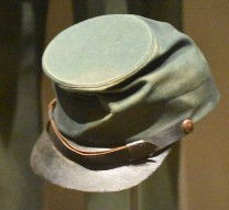 Green civil war sharpshooter's hat