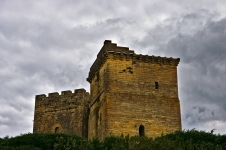 Castle or manor of the feudal system