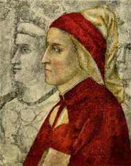 Dante painting by Giotto