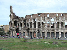 Photo of the Roman Colloseum today