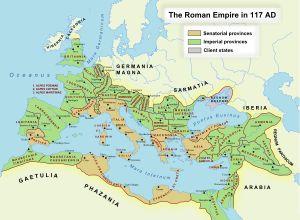 Map of the Ancient Roman Empire